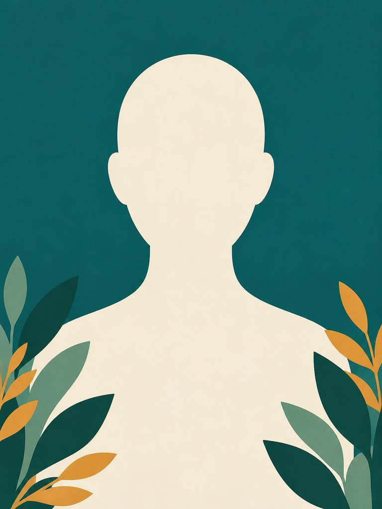 Illustrated portrait placeholder — not a member photograph